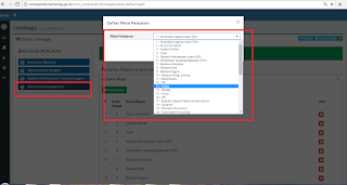 Cara Menambahkan Daftar Mapel di EMIS Madrasah