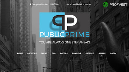 PublicPrime: обзор и отзывы о publicprime.biz (HYIP СКАМ)