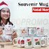 Souvenir Mug Natal Keramik Kado Christmas Custom Full Color