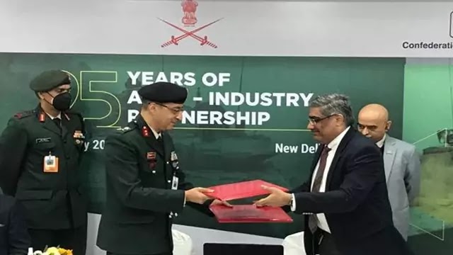 Indian Army Signs MoU with SIDM on Indigenisation and Innovation Partnership under Atmanirbhar Bharat