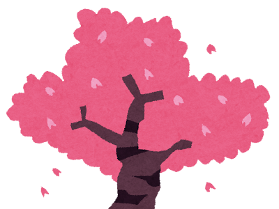 200以上 イラスト 桜の 木 画像 119712