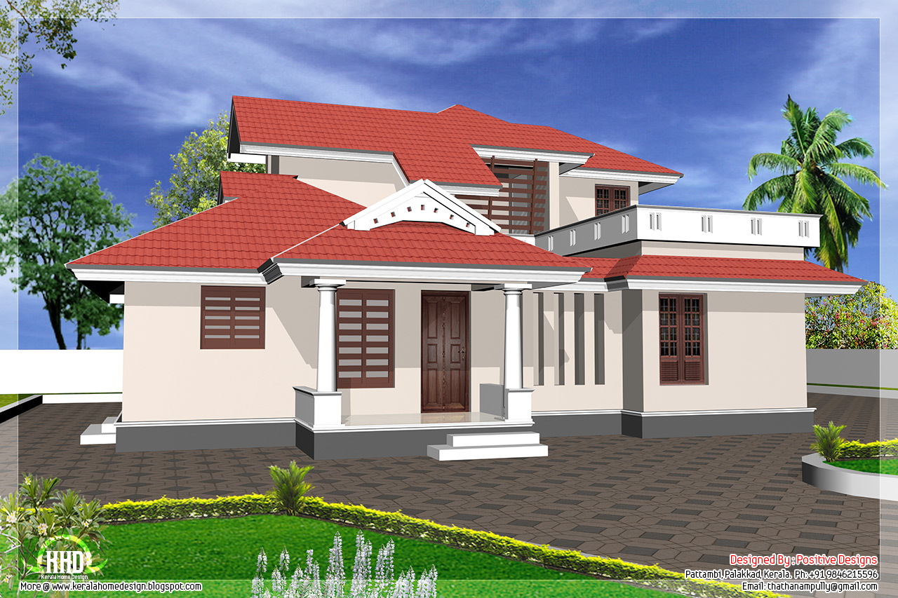 2500 sq feet Kerala  model  home  design House  Design Plans 