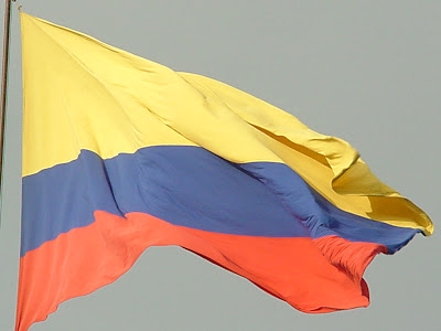 of the Colombian flag is