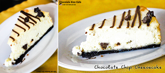 Chocolate Chip Cheesecake of Chocolate Kiss Cafe