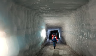 Cueva de Hielo artificial del Glaciar Langjökull. Islandia, Iceland.