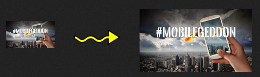 thumbnail with dynamic size