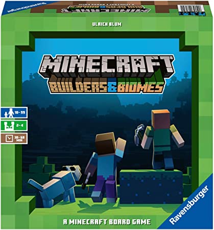 minecraft builders and biomes board game.