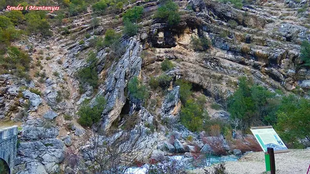 Pliegue, río Borosa, Pontones, Sierra de Cazorla, Jaén, Andalucía