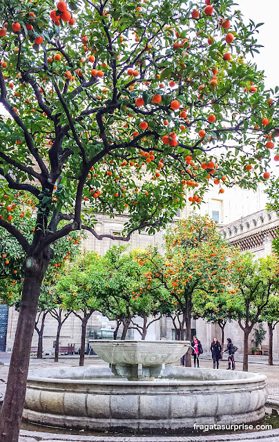 Pátio dos Naranjos da Catedral de Sevilha
