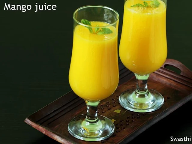 Mango Juice Making Method | Easy Way