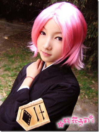 bleach cosplay - kusajishi yachiru