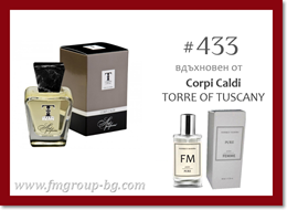 Парфюм FM 433 PURE - TORRE OF TUSCANY - Corpi Caldi