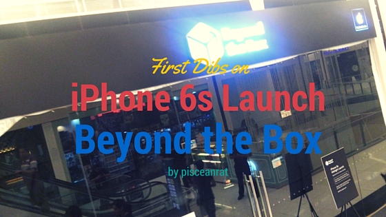 I was pretty amped up to know that Beyond the Box will have a Midnight Launch on the iPhone 6s and iPhone 6s Plus!!!