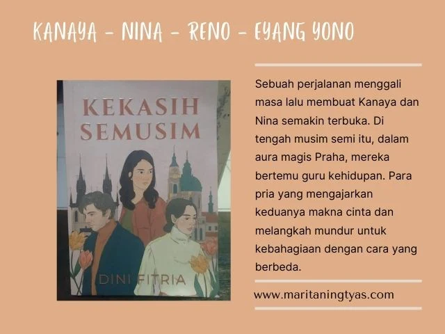 blurb kekasih semusim