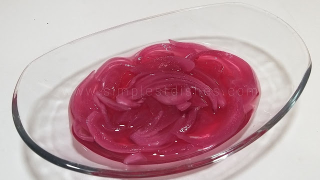 Red Onion Pickles