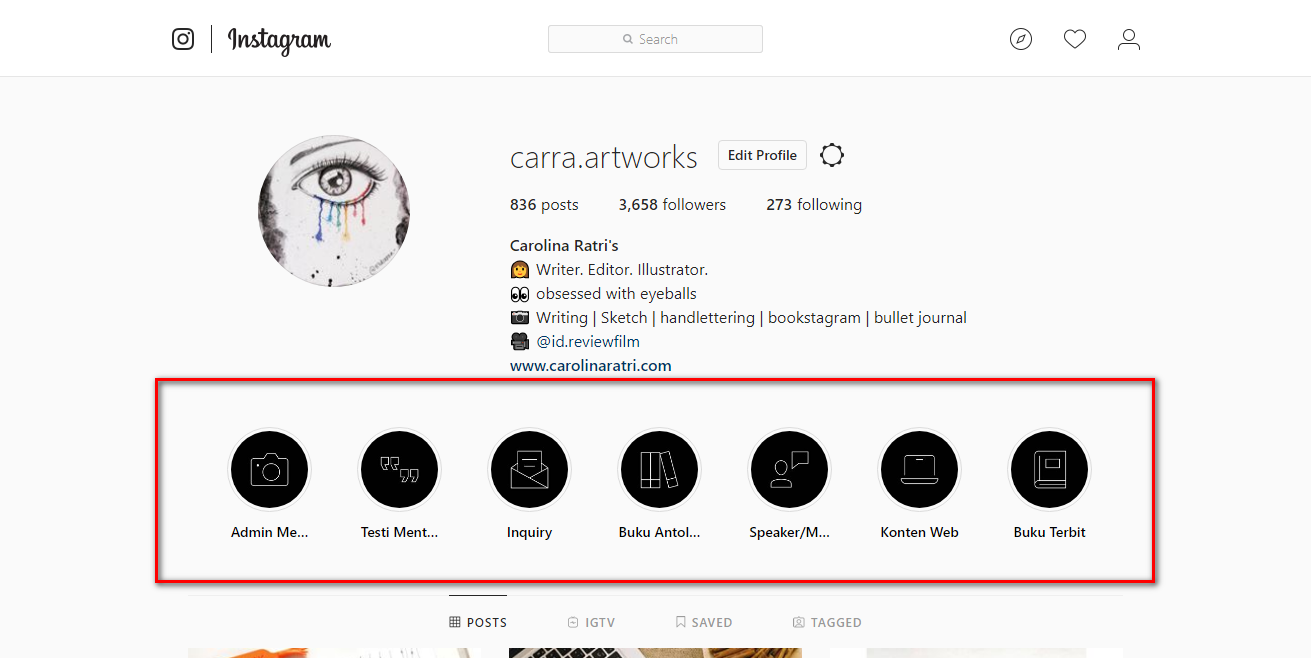 Cara Membuat Cover Highlight Instagram Dan Koleksi Icon Icon Yang