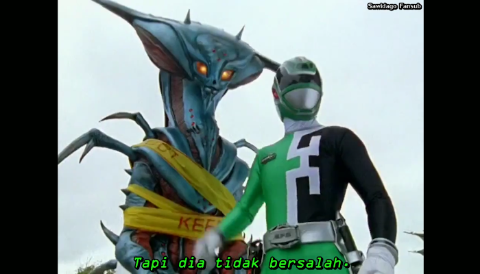 Power Ranger S.P.D Episode 6 Subtitle Indonesia