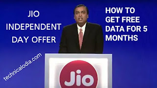 Reliance Jio Independence Day Offer: Free Data and Calling Available in 5 Months