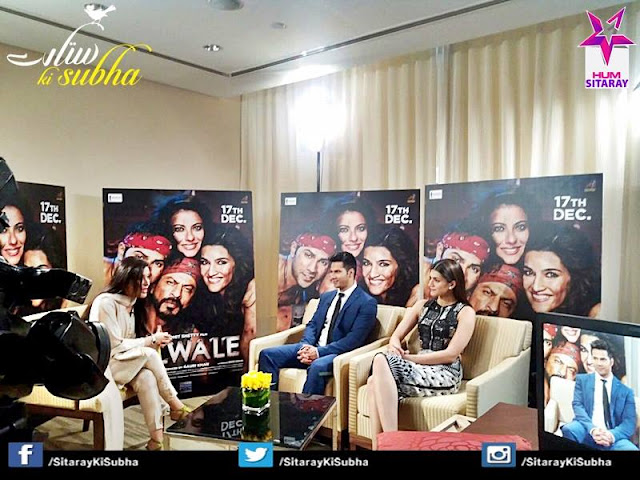 Shahrukh Khan, Kajol & Team Dilwale Interview with Sanam Jung & Shaista Lodhi - Dubai Pictures