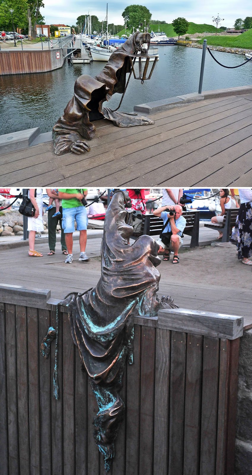 42 Of The Most Beautiful Sculptures In The World - Black Ghost, Klaipeda, Lithuania