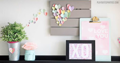 valentine decorations make with kids