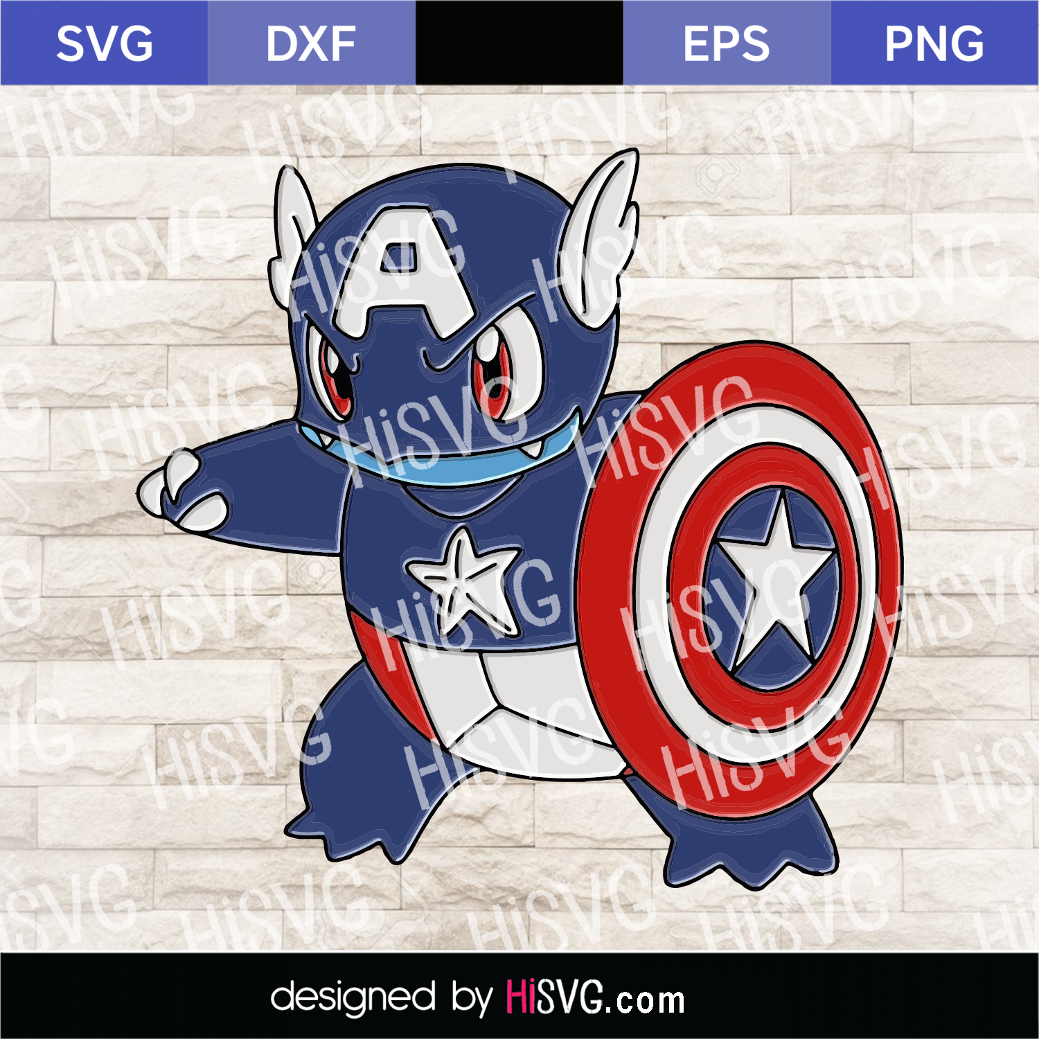 Download Captain America Squirtle Svg Psd Ai Png Eps Sxf Pokemon Go Characters Animes Instant Download Hisvg Com Free Svg Cut Files Hisvg Com Free Cricut And Silhouette Cut Files