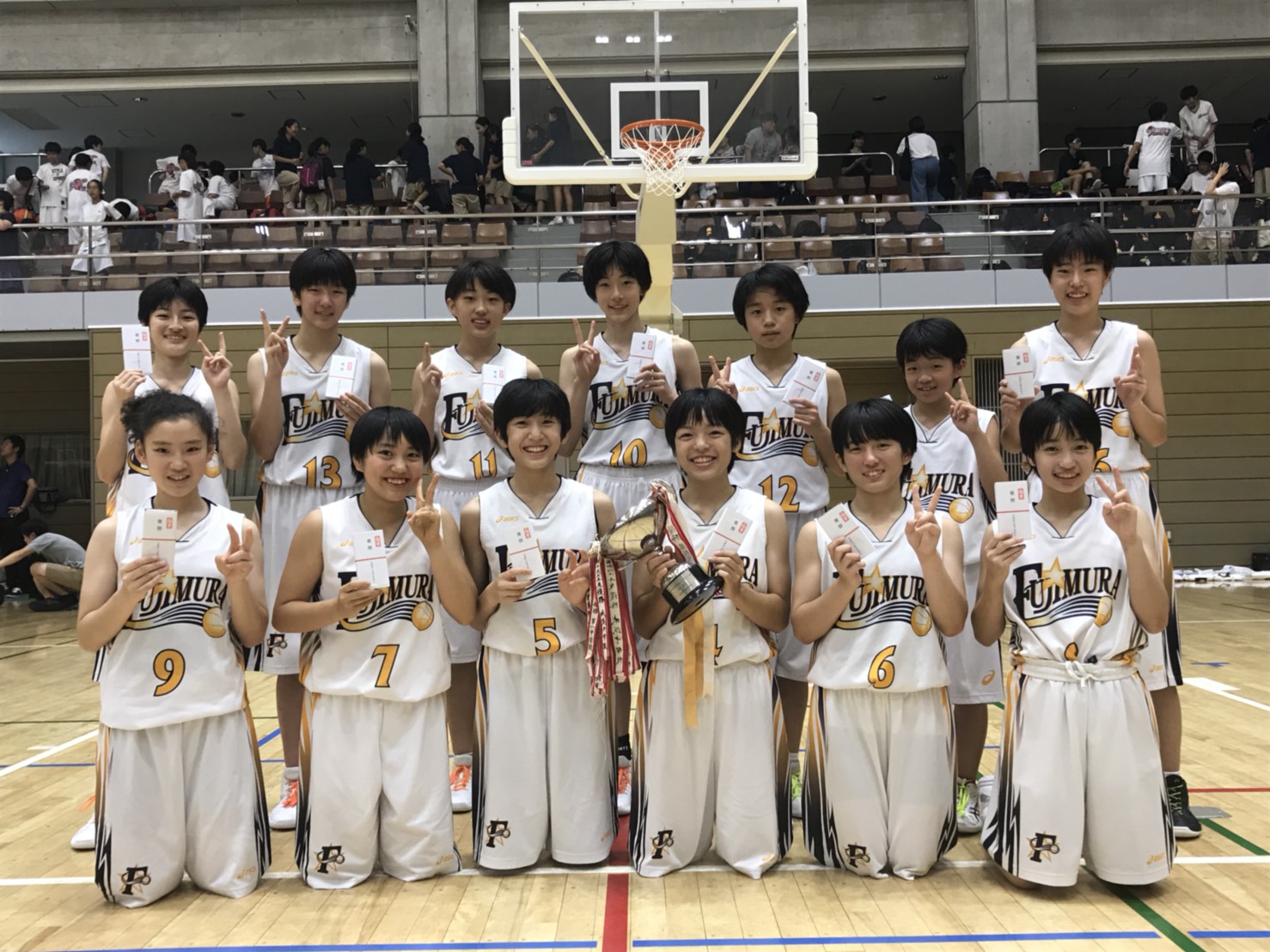 バスケ部のブログ 中学バスケ部 市内中学校大会 優勝