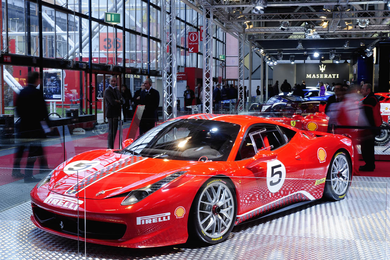 The Ferrari 458 Challenge has