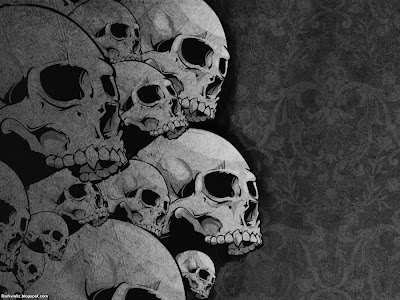 wallpaper cartoon emo_10. Dark Skulls Desktop Wallpapers