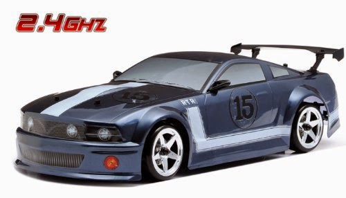 Exceed RC 2.4Ghz MadSpeed Drift King 1/10 Electric Ready to Run Drift Car (FMG-Dark Gray)