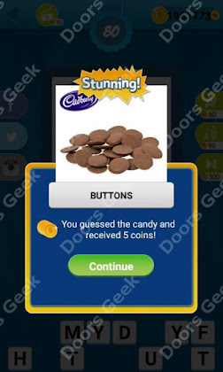 Answers, Cheats, Solutions for Guess the Candy Level 80 for android and iphone