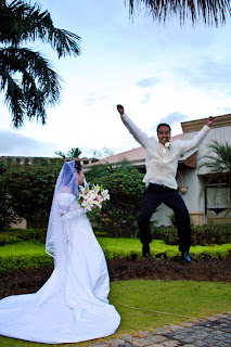 Philippine wacky wedding photo