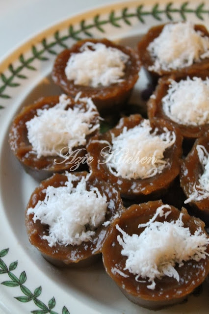 Kuih Lompang Gula Merah - Azie Kitchen