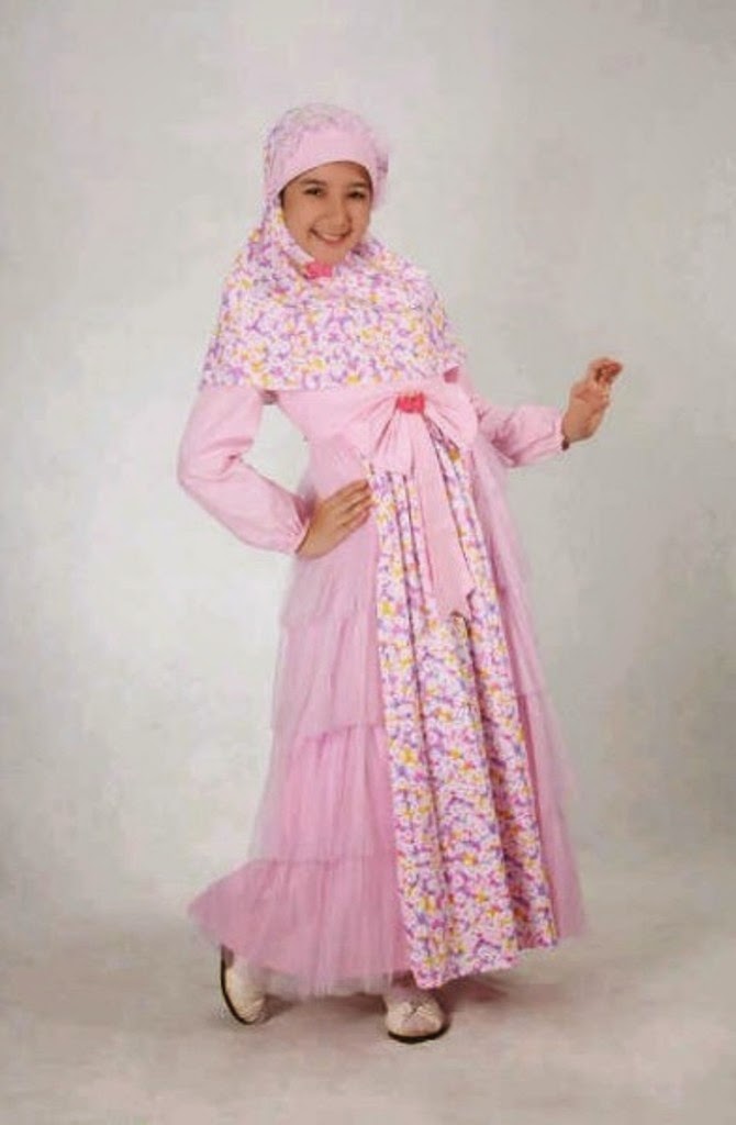 20 Contoh Model  Baju Muslim  Anak  Perempuan Terbaru