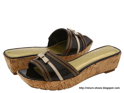 Return shoes:TY94990