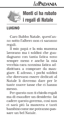 Nonleggerlo: Caro Babbo Natale.