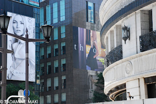 At a glance of the city, Ginza, Tokyo