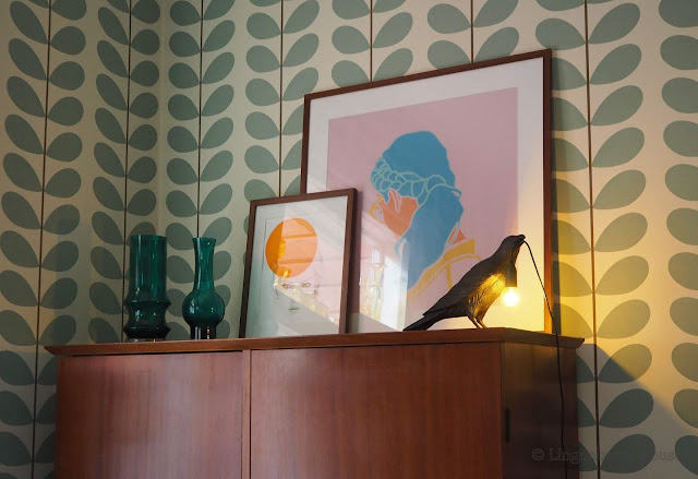 lingonberryhouse, korppi, lamppu, raven, lamp, selection bird lamp, marcantonio 