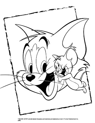  Jery on Tom   Jerry Para Colorear