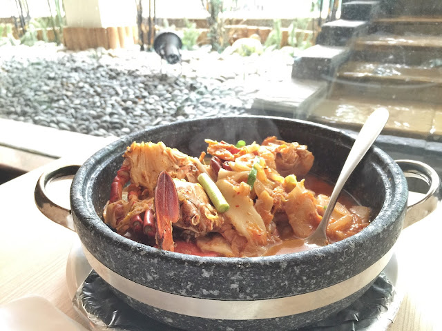 ParkRoyal Crab Buffet - Stewed Kimchi Crab