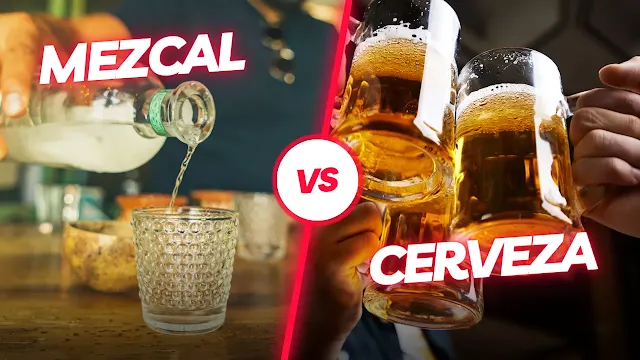 mezcal vs cerveza