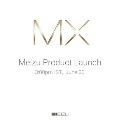 Meizu will launch MX5 tomorrow in India too