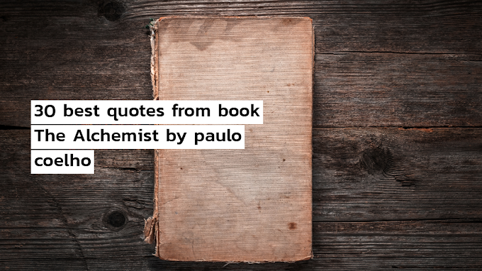 30 best quotes from the alchemist by paulo coelho