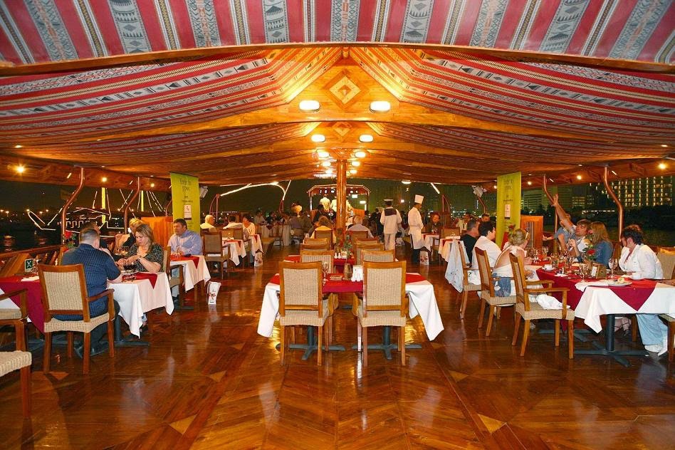 Dhow Cruise Upper Deck Dinner Dubai
