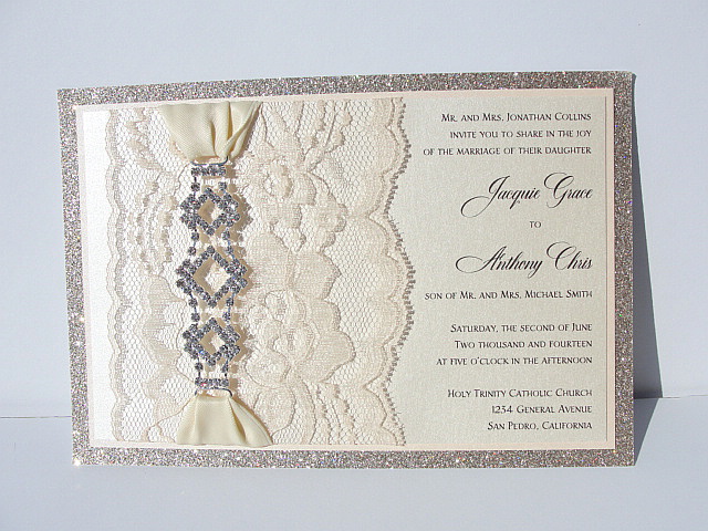 Lace Wedding Invitations