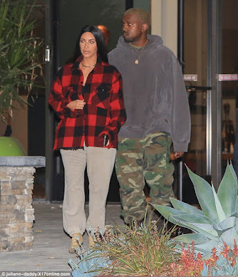 Kim Kardashian cute as she steps out with husband 'Kanye West'
