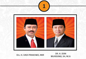 Calon Pasangan Gubernur Dan Wakil Gubernur 2013 No. 1