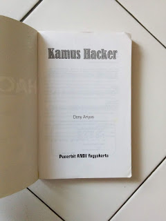 Kamus Hacker Penulis Dony Ariyus