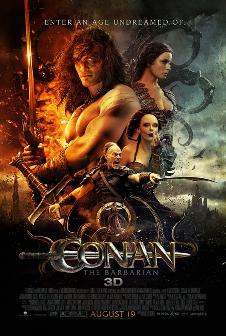 Conan the Barbarian remake movie poster