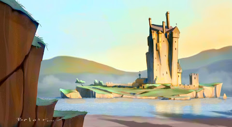 Francois Belair Concept design Castle 